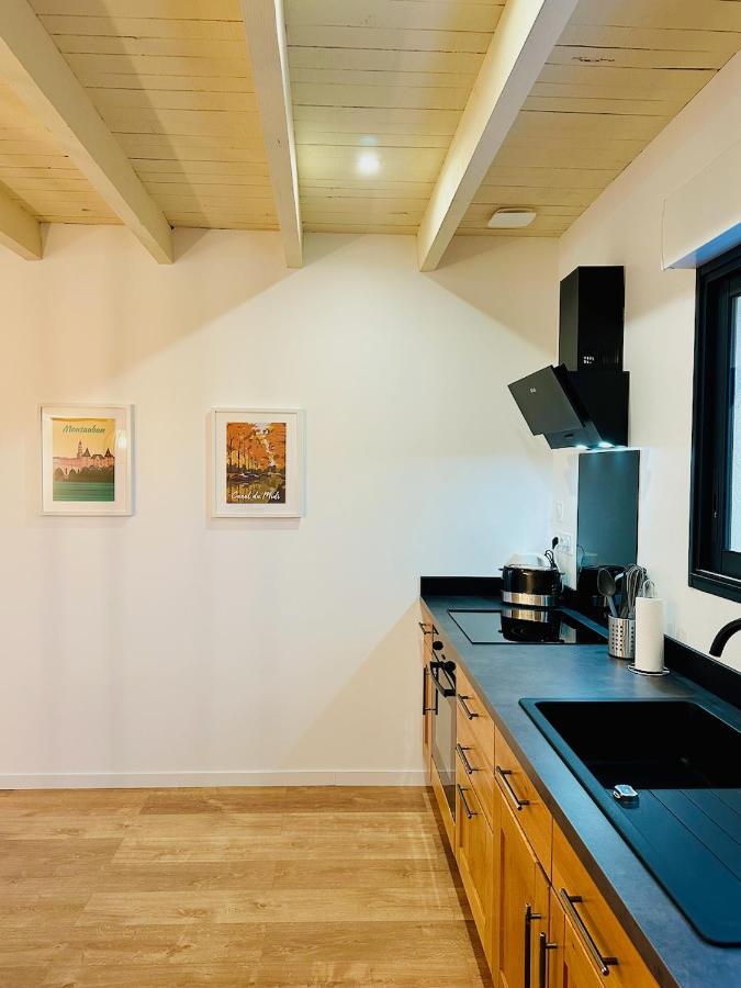 La Halte Occitane - Classe 3 Etoiles - Pour 6 Personnes, 3 Chambres, Parking, Terrasse, Tout Inclus Montauban Eksteriør billede